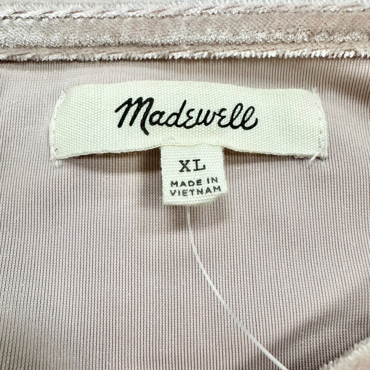 Top Short Sleeve By Madewell In Beige, Size: Xl