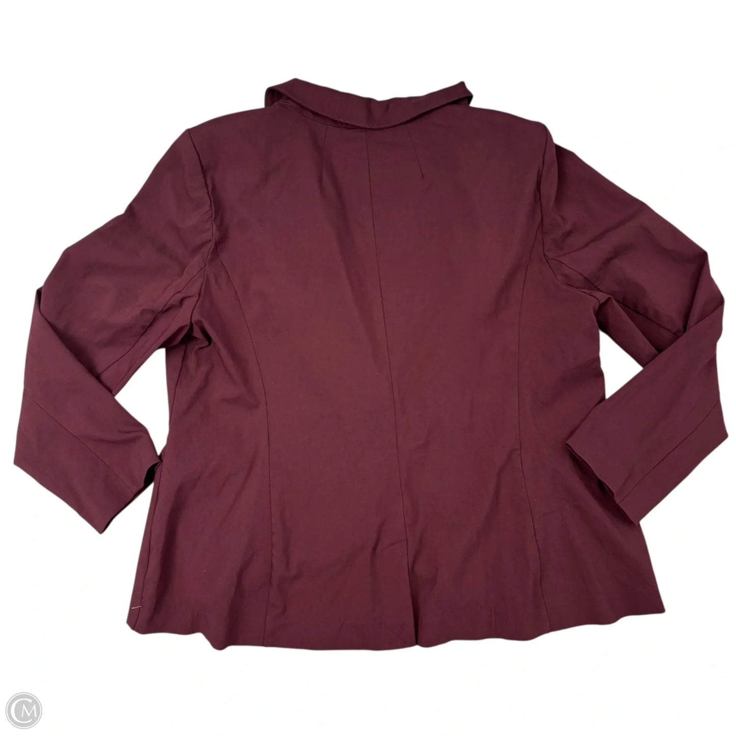 Blazer By Lane Bryant In Maroon, Size: 18
