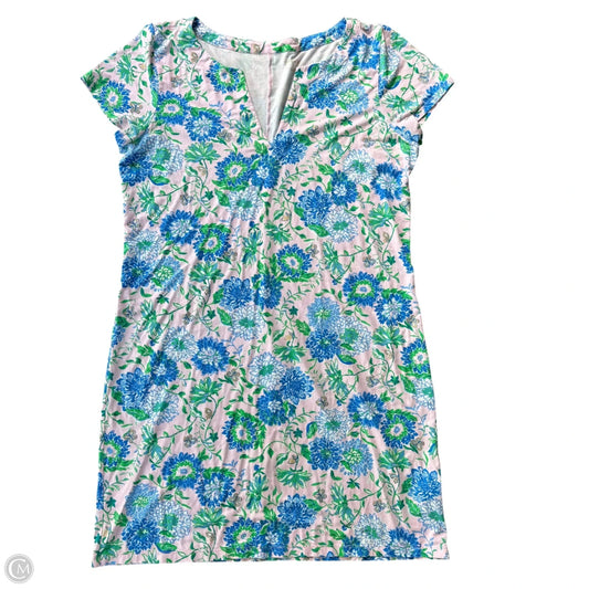 Dress Designer By Lilly Pulitzer In Blue & Pink, Size: Xl