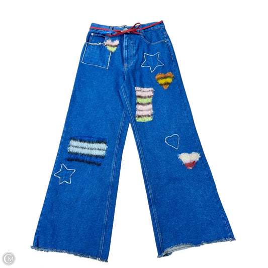Jeans Designer By Marni In Multi-colored, Size: 14