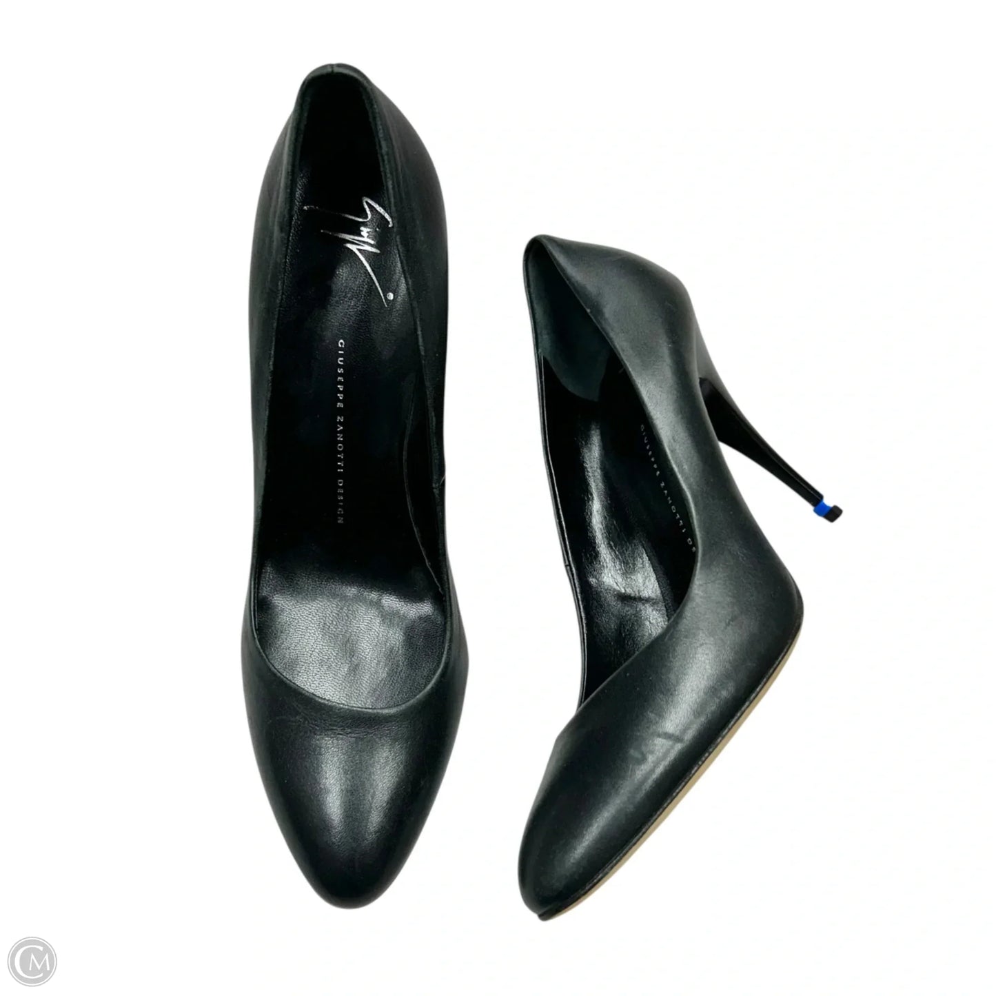 Shoes Luxury Designer By Giuseppe Zanotti In Black, Size: 9.5