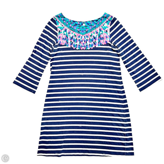 Dress Designer By Lilly Pulitzer In Striped, Size: L