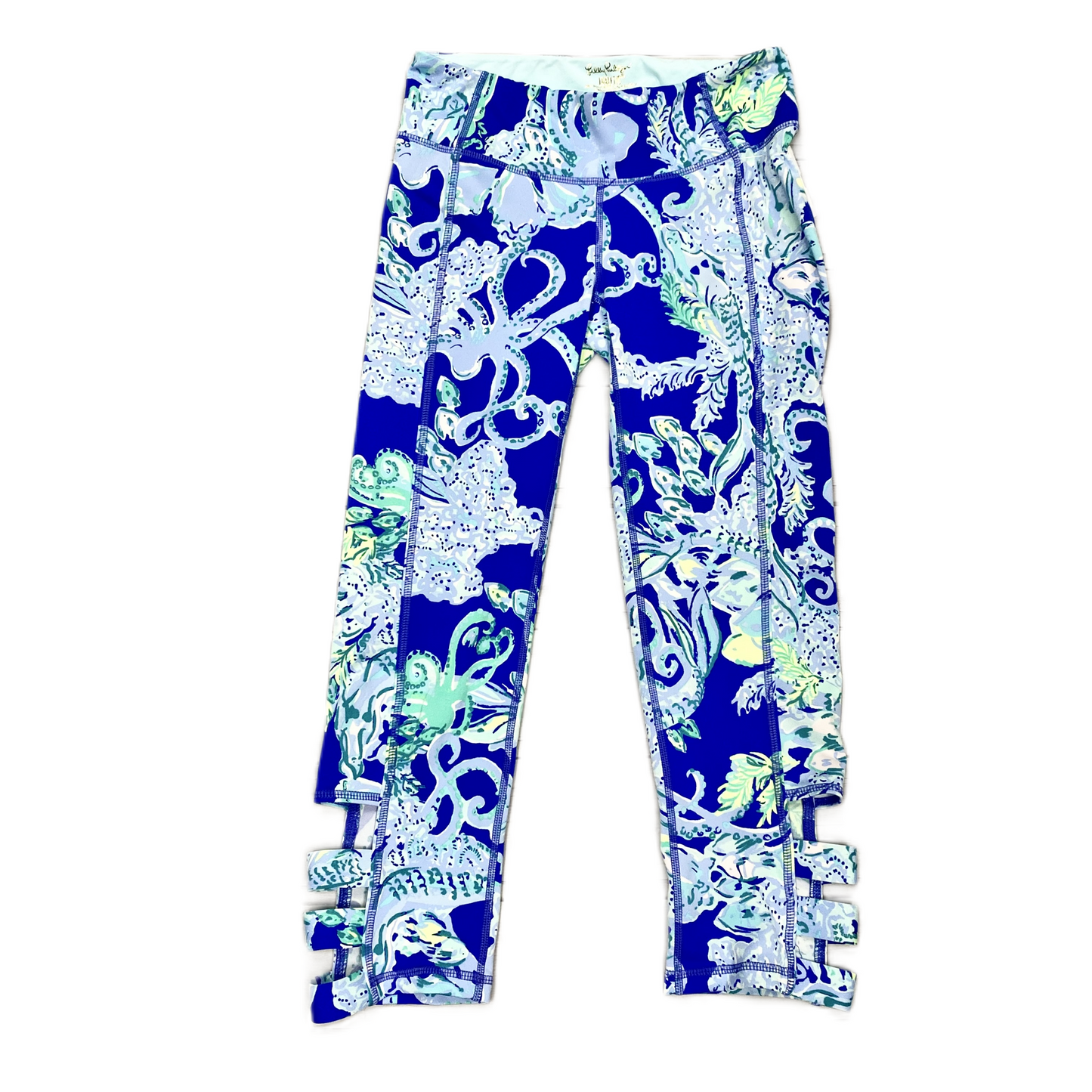 Blue Green Pants Designer By Lilly Pulitzer, Size: S