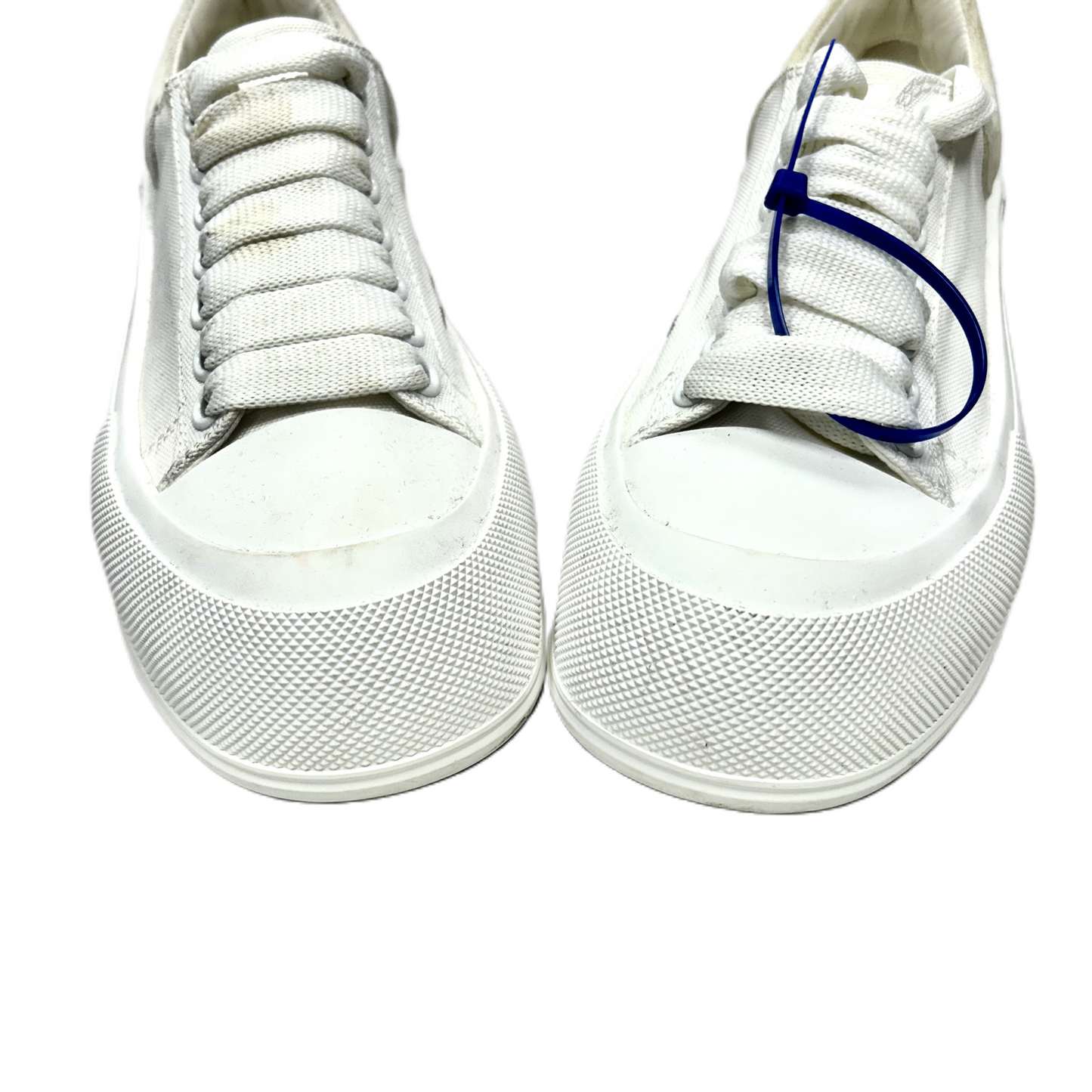 Shoes Luxury Designer By Alexander Mcqueen In White, Size: 8.5