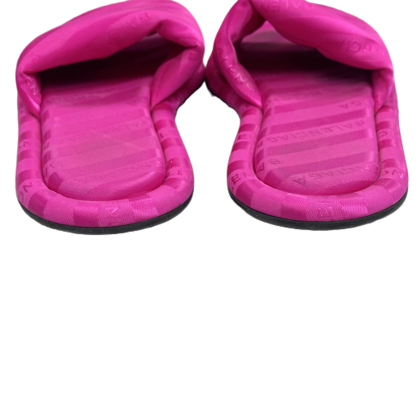 Sandals Luxury Designer By Balenciaga In Hot Pink, Size: 7