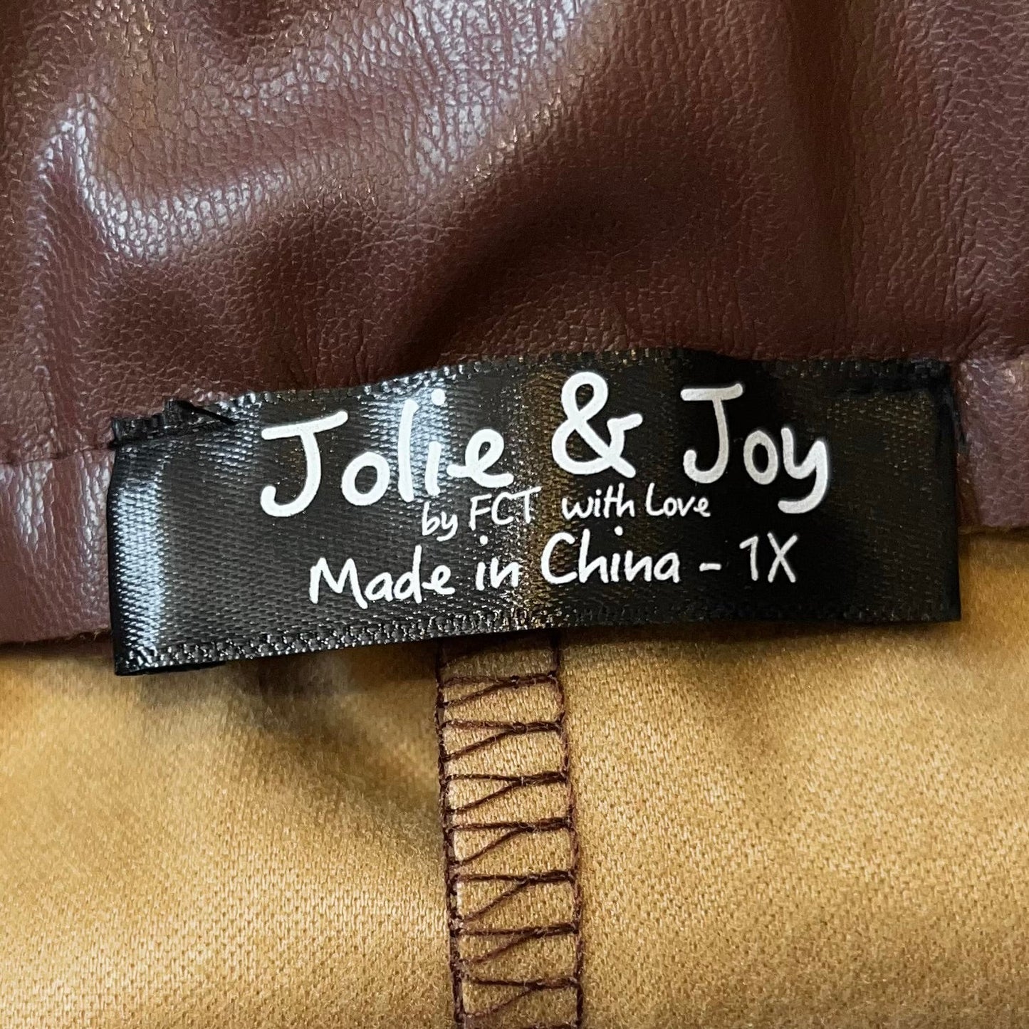 Brown Shorts By Jolie & Joy, Size: 1x