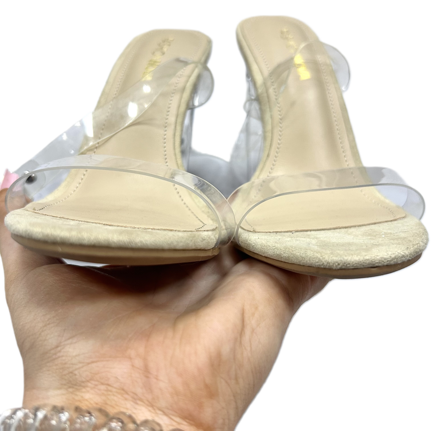 Sandals Heels Stiletto By Fashion Nova  Size: 5.5