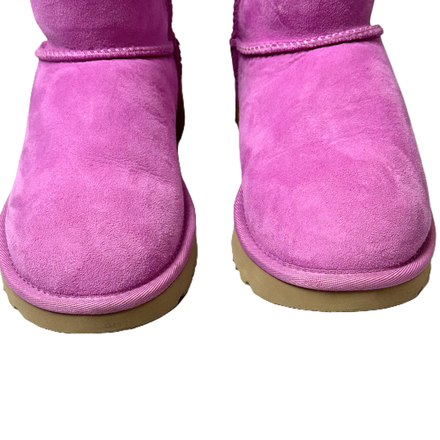 Boots Designer By Ugg In Pink, Size: 6