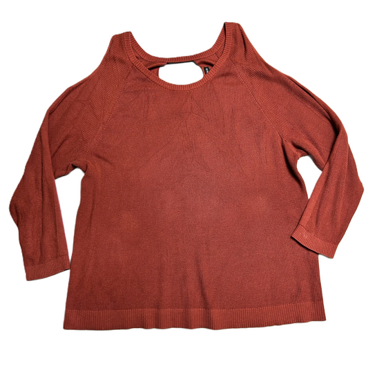 Sweater By Torrid In Red, Size: 4x