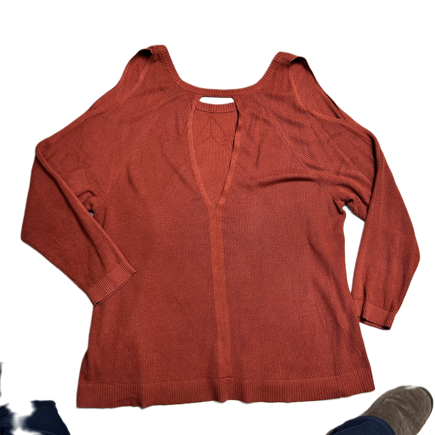 Sweater By Torrid In Red, Size: 4x