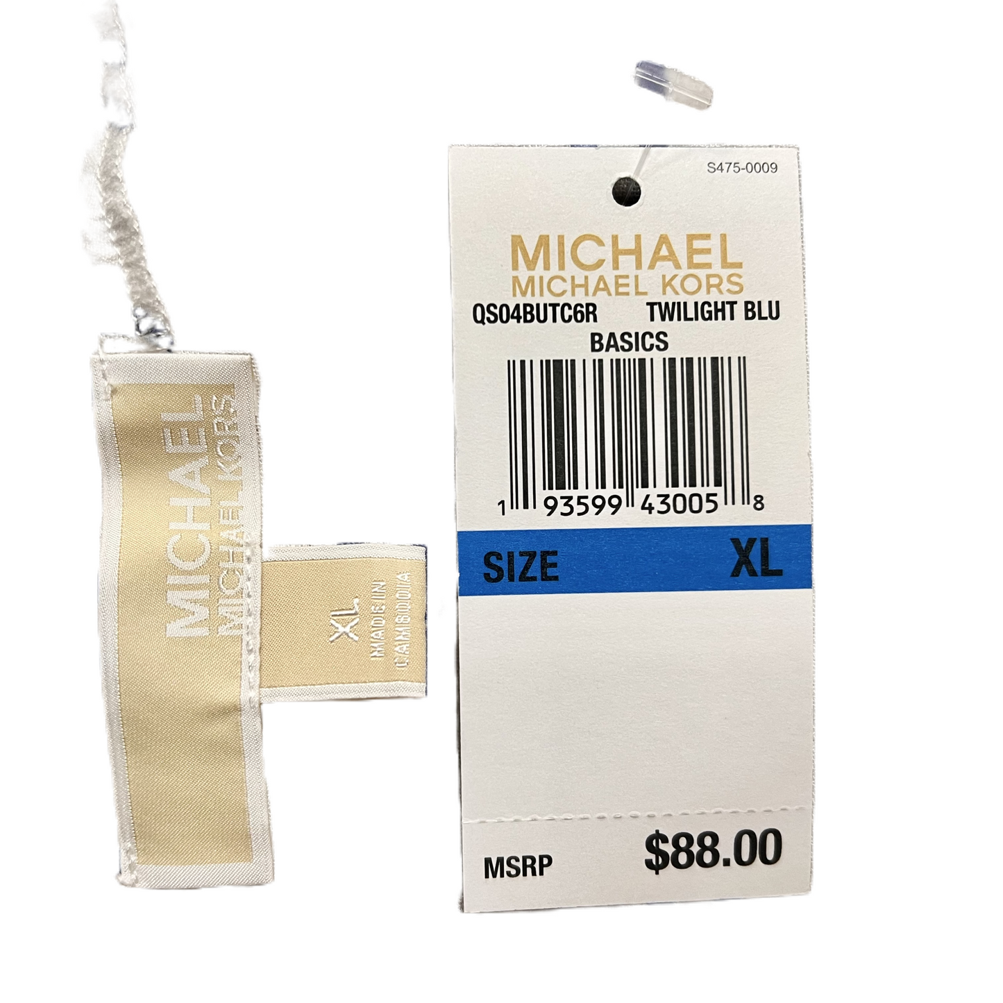 Top Long Sleeve Designer By Michael By Michael Kors  Size: Xl