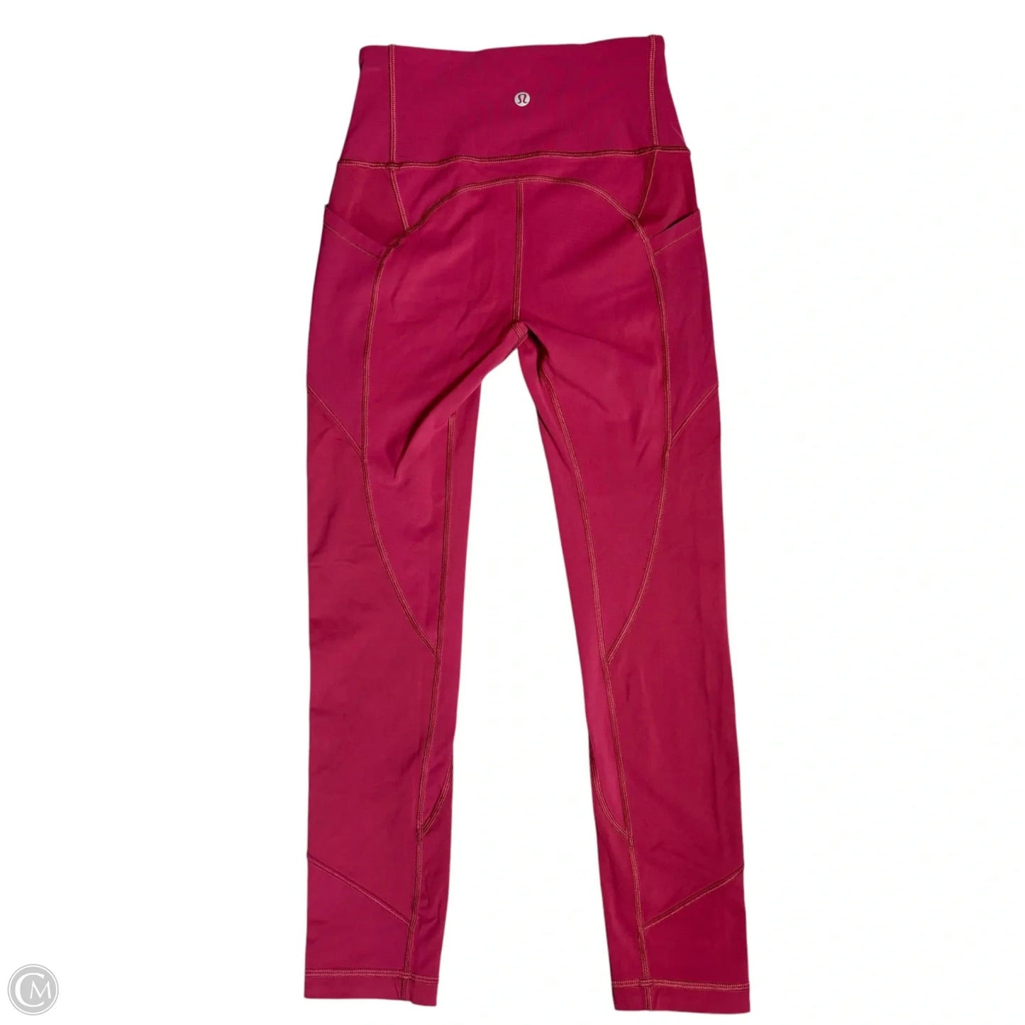 Athletic Leggings By Lululemon In Pink, Size: Xs
