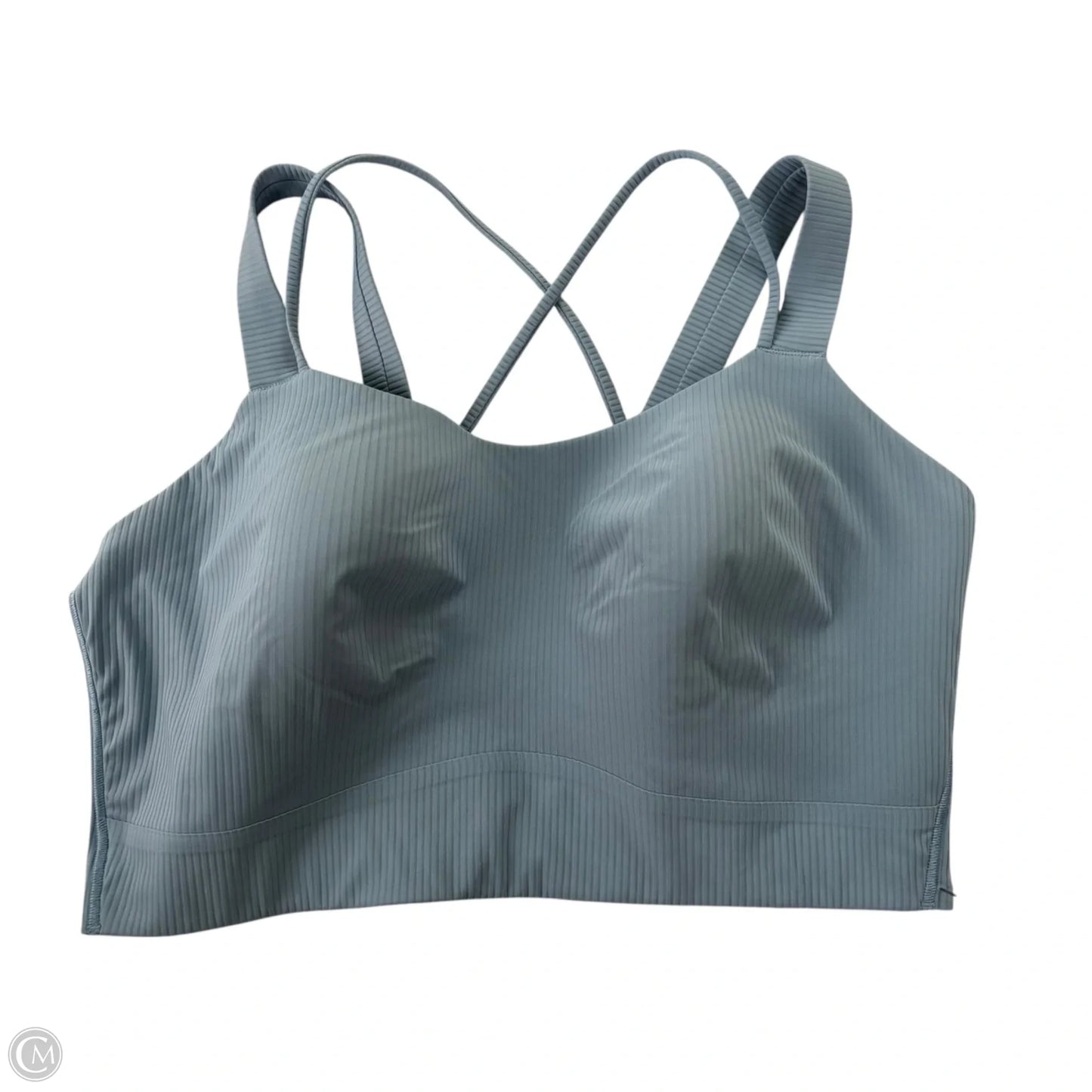 Athletic Bra By Lululemon In Blue, Size: L