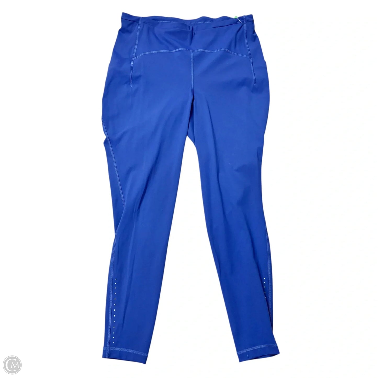 Athletic Leggings By Lululemon In Blue, Size: Xl