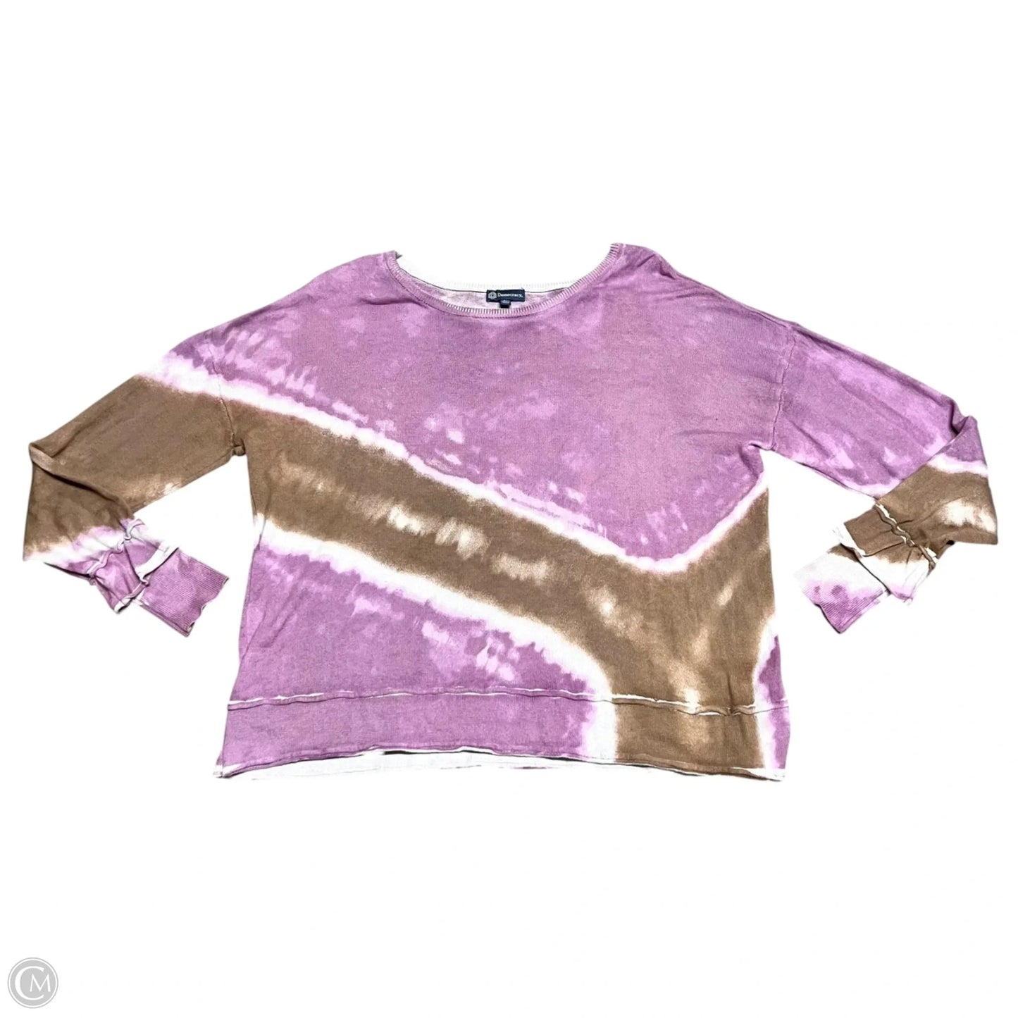 Top Long Sleeve By Democracy In Purple, Size: Xl