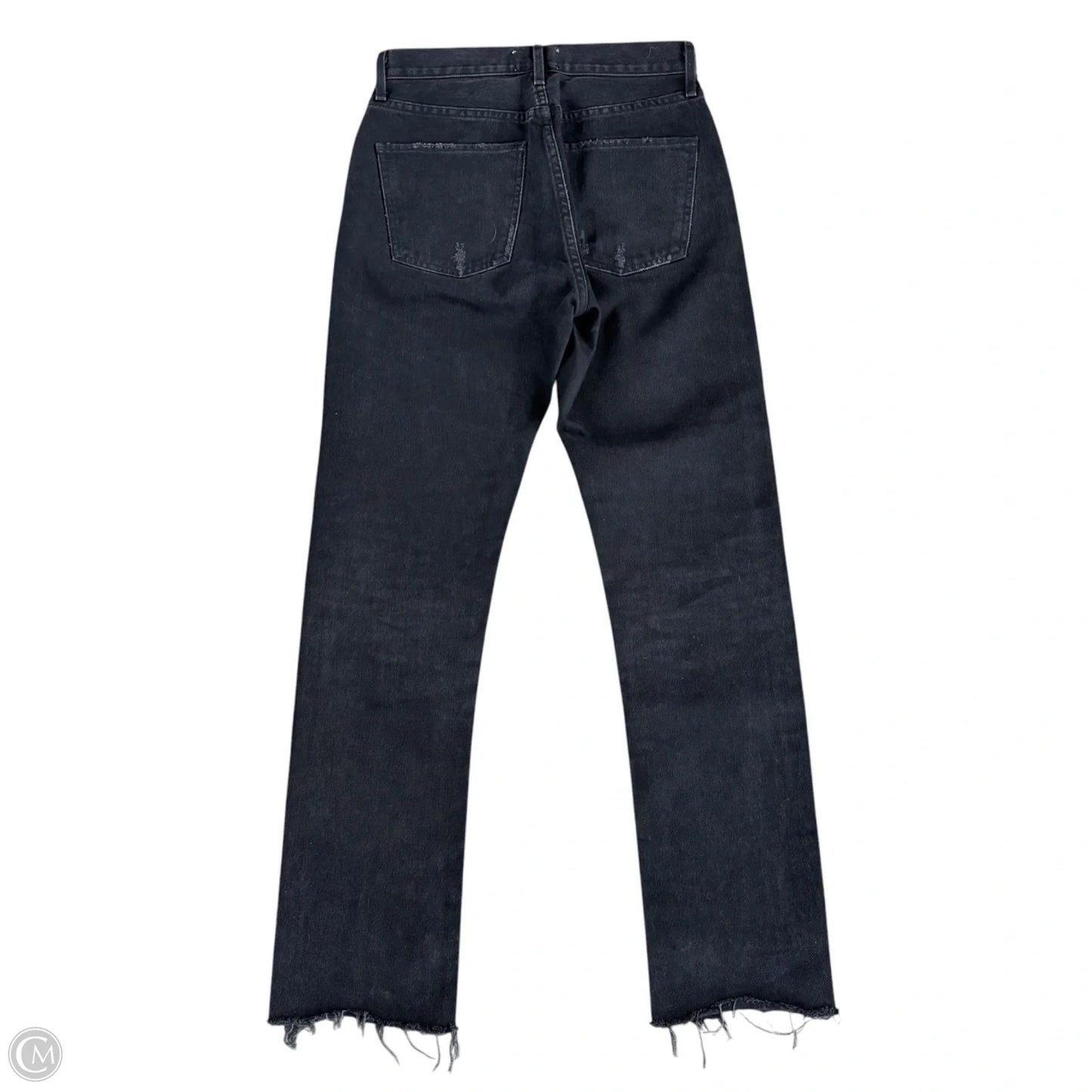 Jeans Straight By Agolde In Black, Size: 2