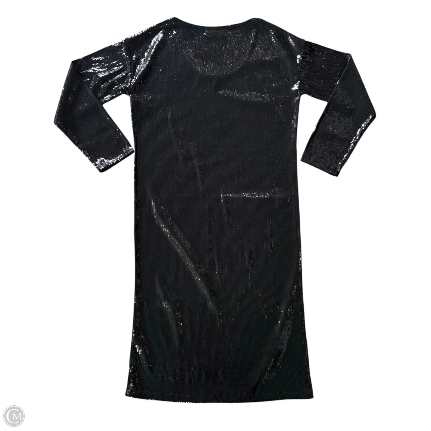 Dress Party Midi By Anthropologie In Black, Size: M