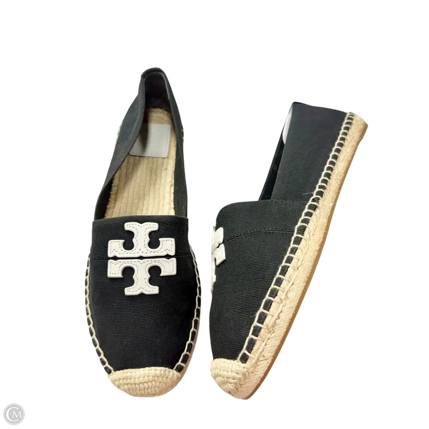 Shoes Designer By Tory Burch In Black & Tan, Size: 9.5