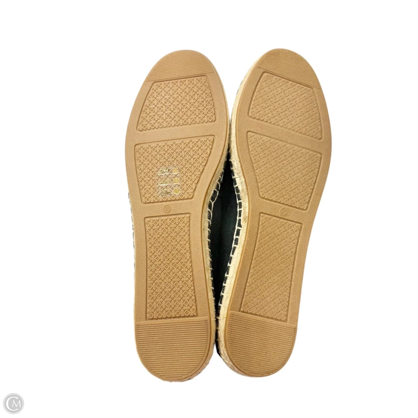 Shoes Designer By Tory Burch In Black & Tan, Size: 9.5