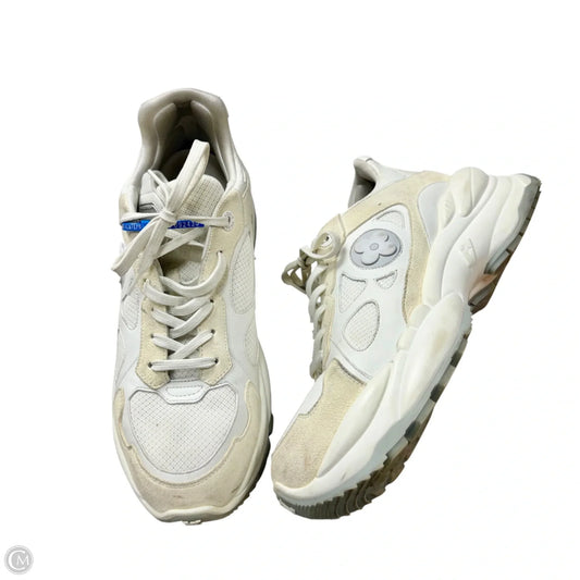 Shoes Luxury Designer By Louis Vuitton In White, Size: 10.5