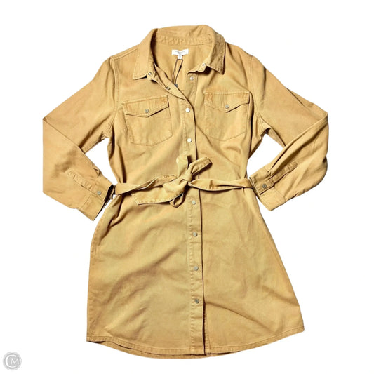 Dress Casual Midi By Habitual In Tan, Size: L