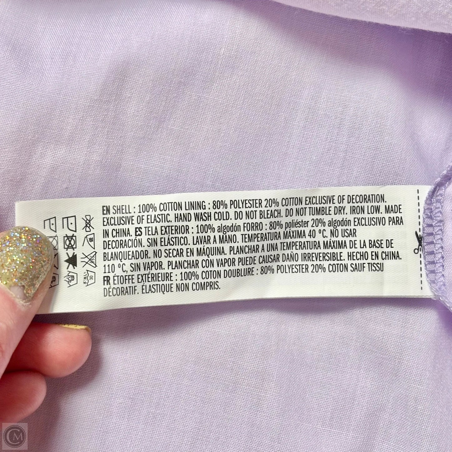 Dress Casual Short By English Factory In Purple, Size: Xs