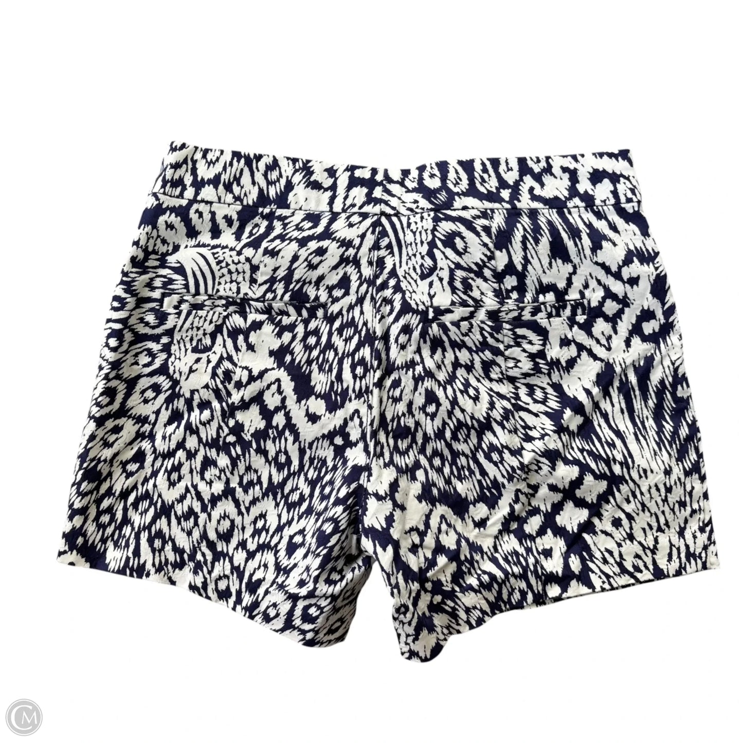 Shorts Designer By Lilly Pulitzer In Blue & White, Size: 0p
