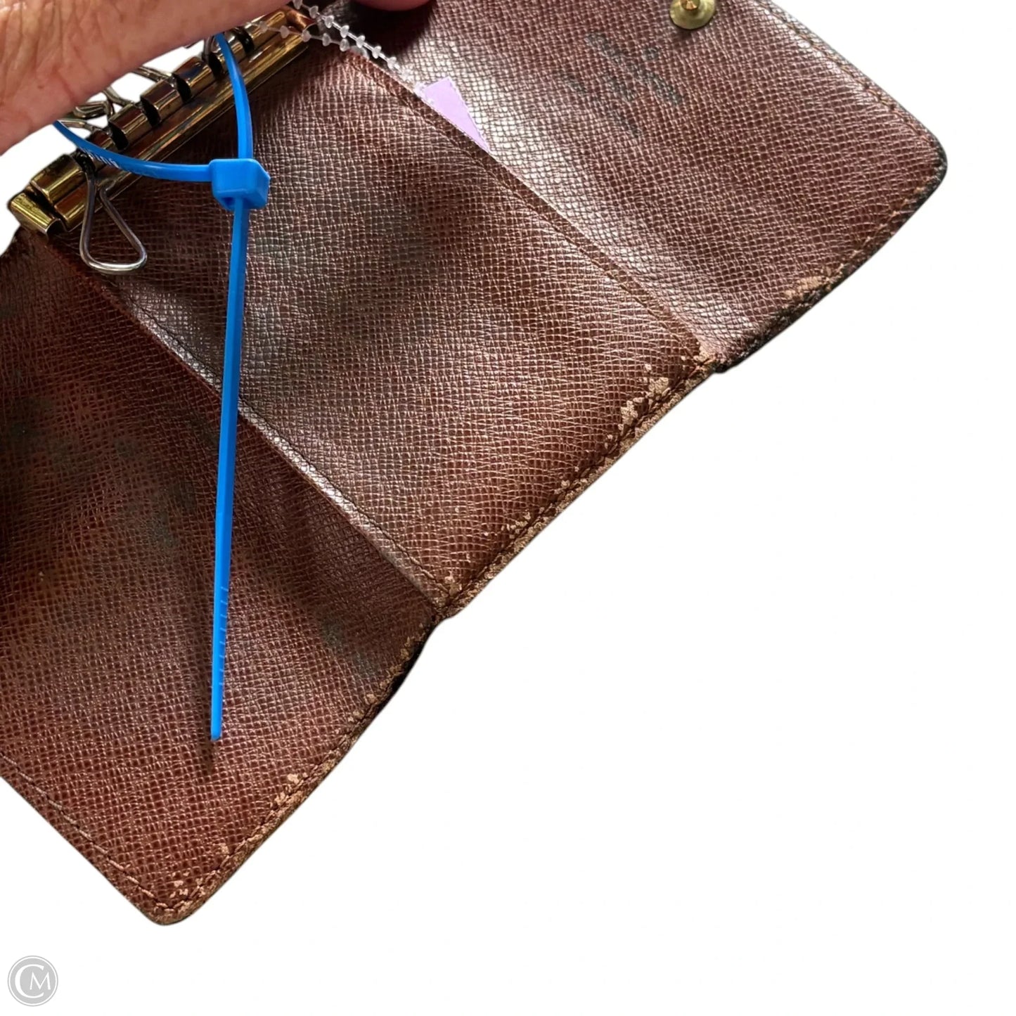Key Chain Luxury Designer By Louis Vuitton, Size: Small