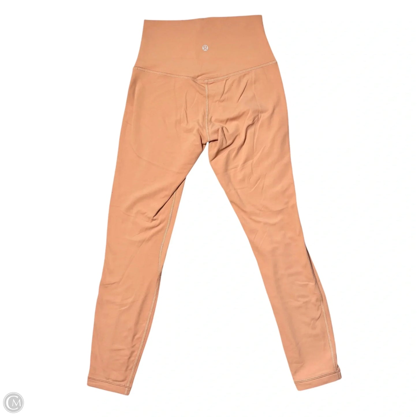 Athletic Pants By Lululemon In Orange, Size: 4