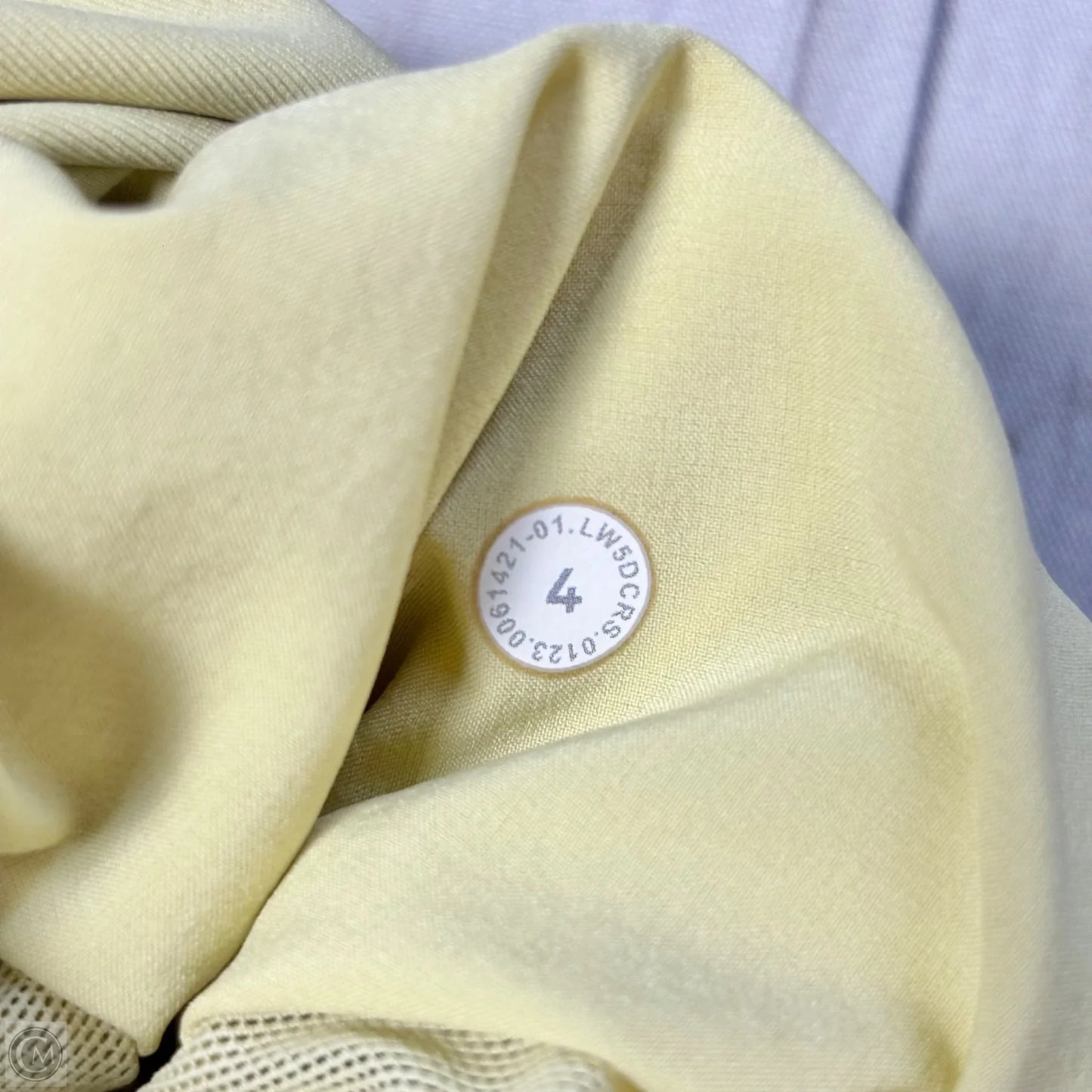 Athletic Pants By Lululemon In Yellow, Size: S