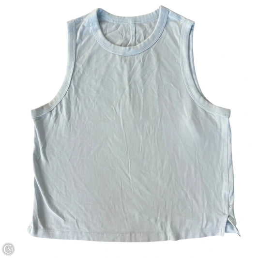 Athletic Top Short Sleeve By Lululemon In Blue, Size: S