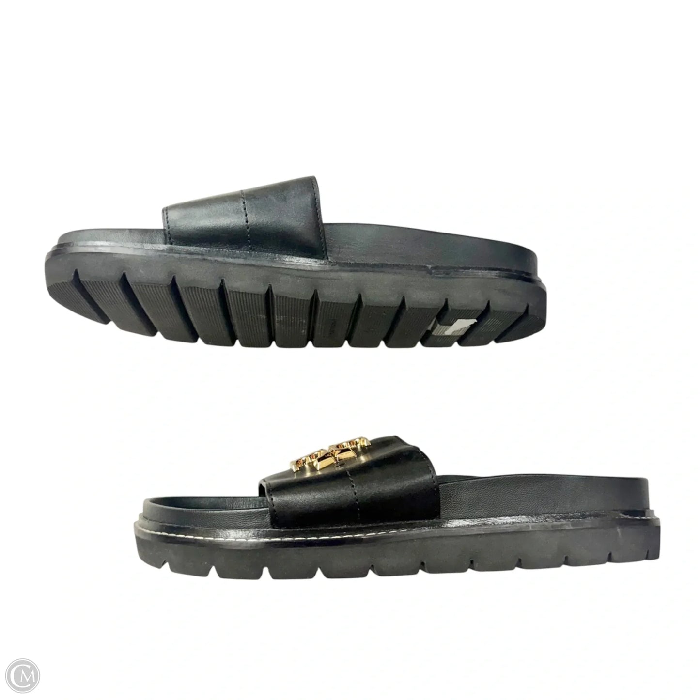 Sandals Designer By Tory Burch In Black, Size: 9