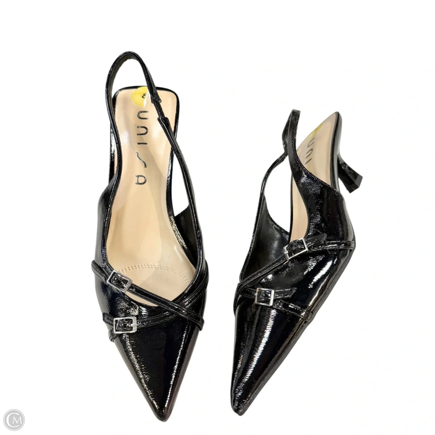 Shoes Heels Kitten By Unisa In Black, Size: 8