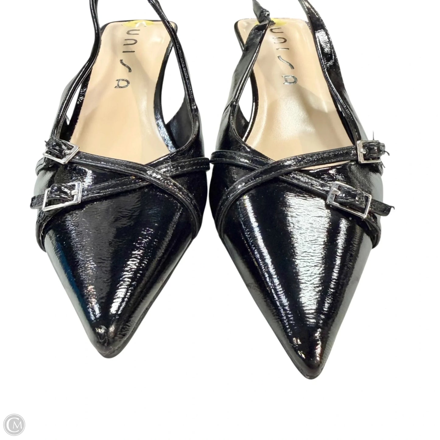 Shoes Heels Kitten By Unisa In Black, Size: 8