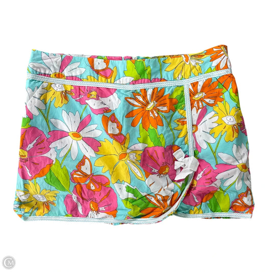 Skort Designer By Lilly Pulitzer In Blue & Pink, Size: M