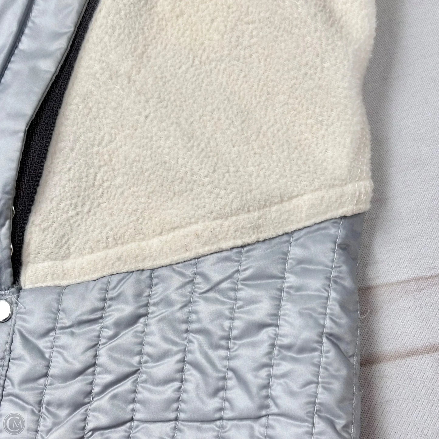 Jacket Fleece By Lululemon In Grey, Size: M
