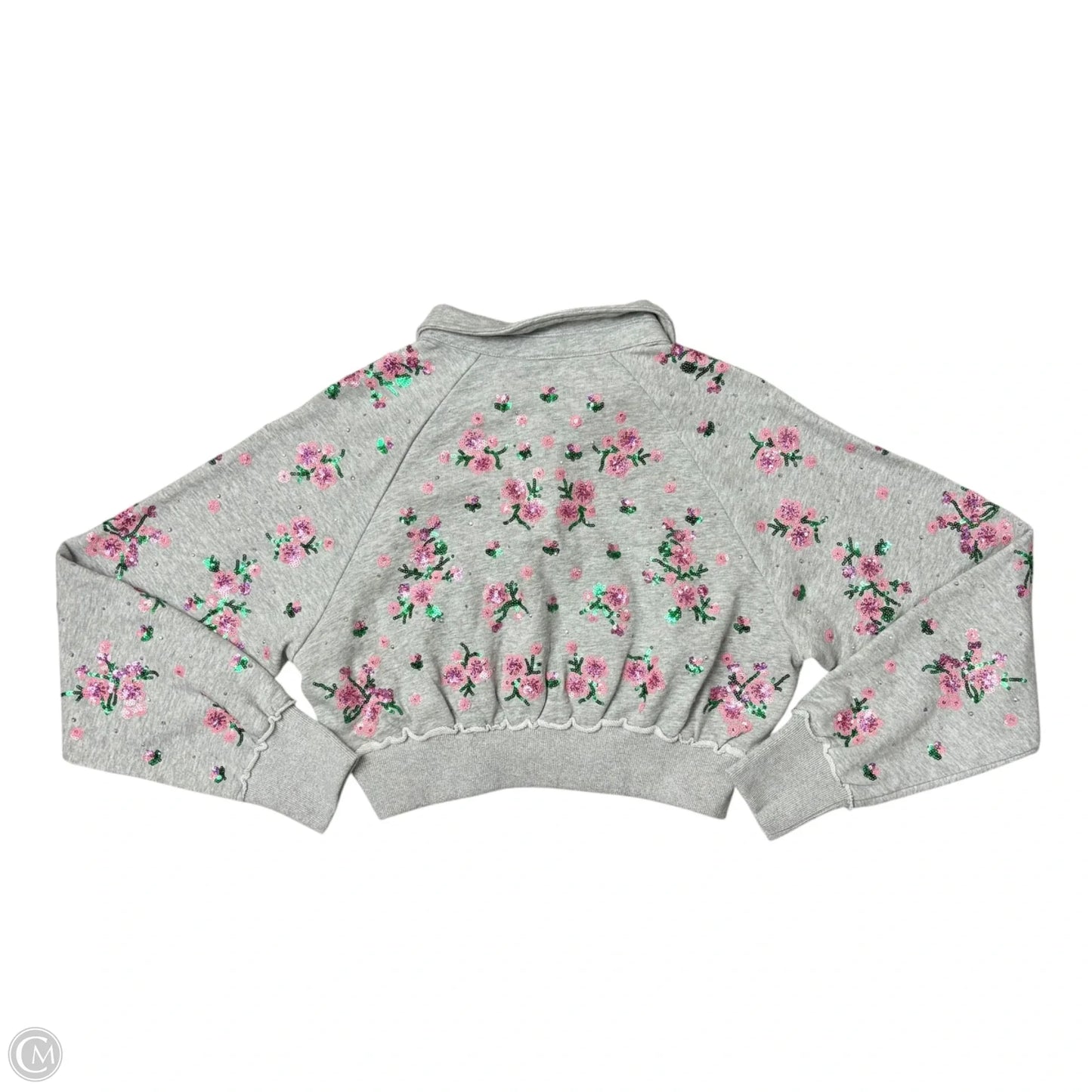 Sweatshirt Crewneck By Akira In Grey, Size: M