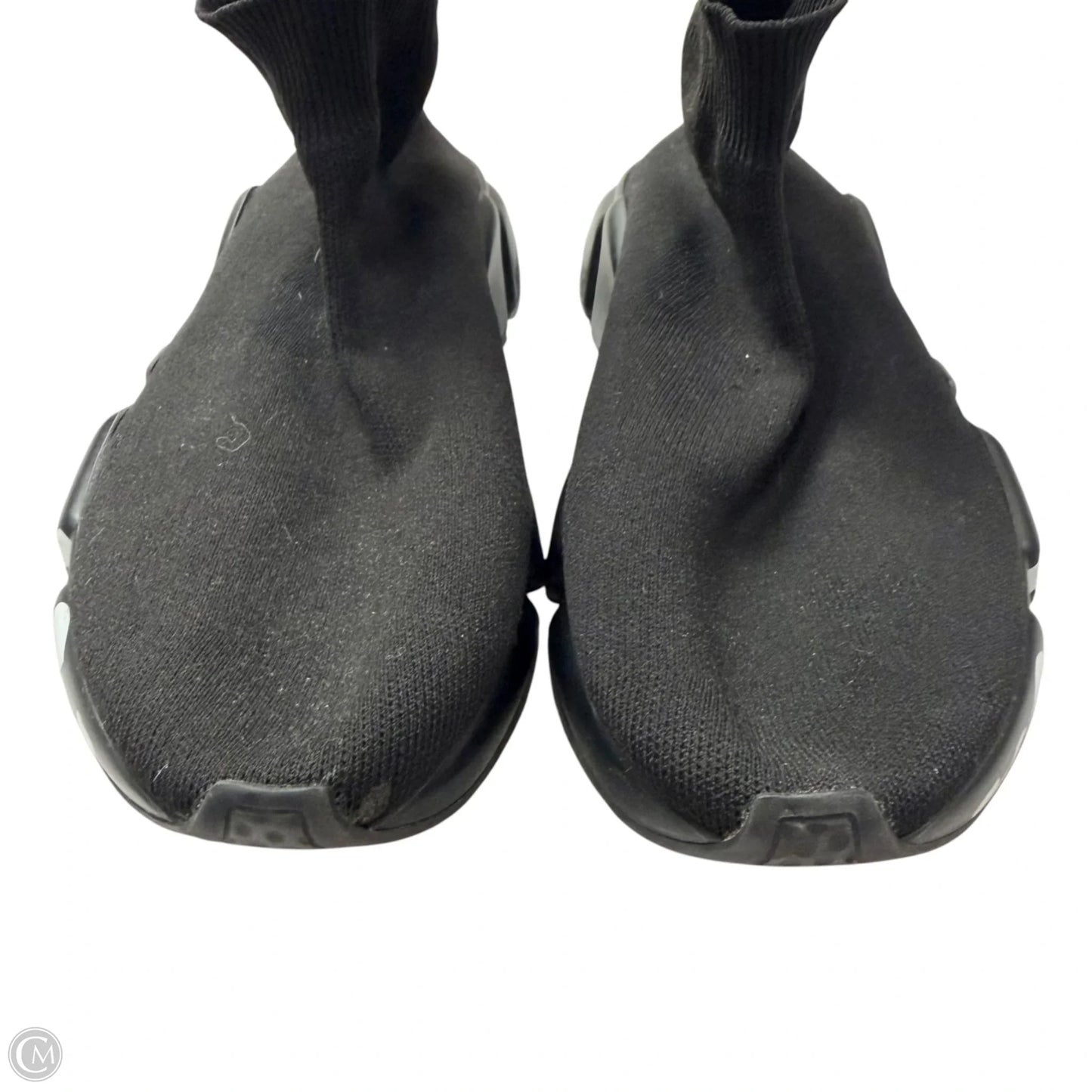 Shoes Luxury Designer By Balenciaga In Black, Size: 7