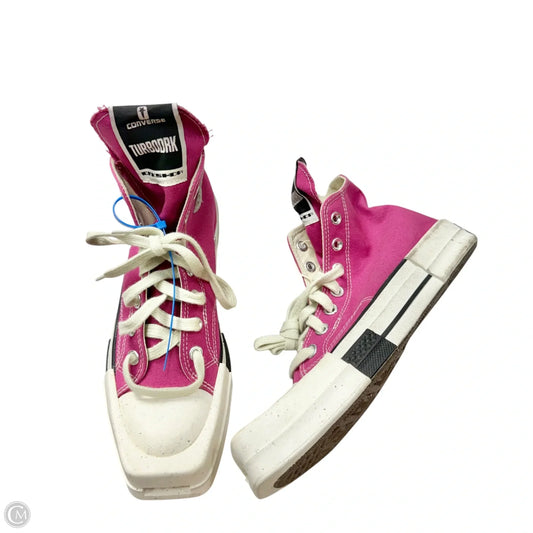 Shoes Sneakers By Converse x Rick Owens In Pink & White, Size: 8