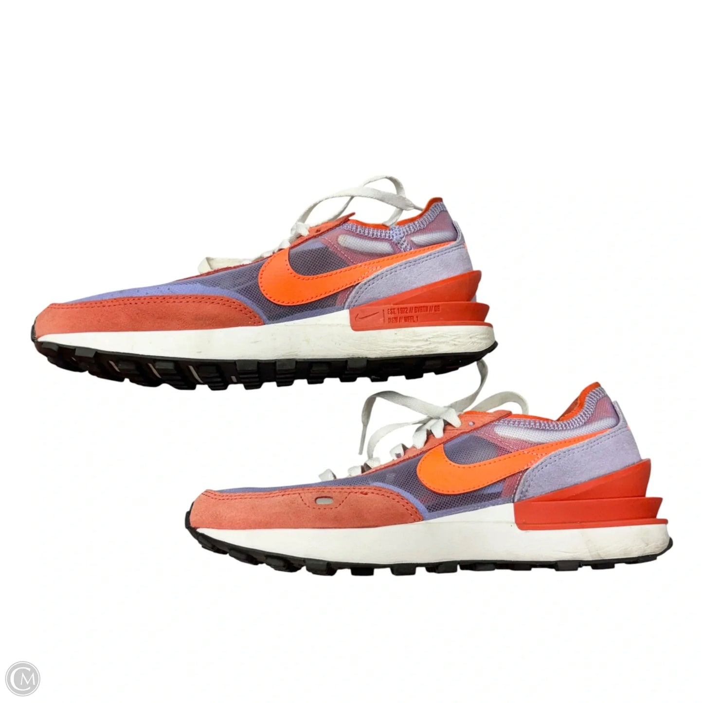 Shoes Athletic By Nike In Orange & Purple, Size: 7.5