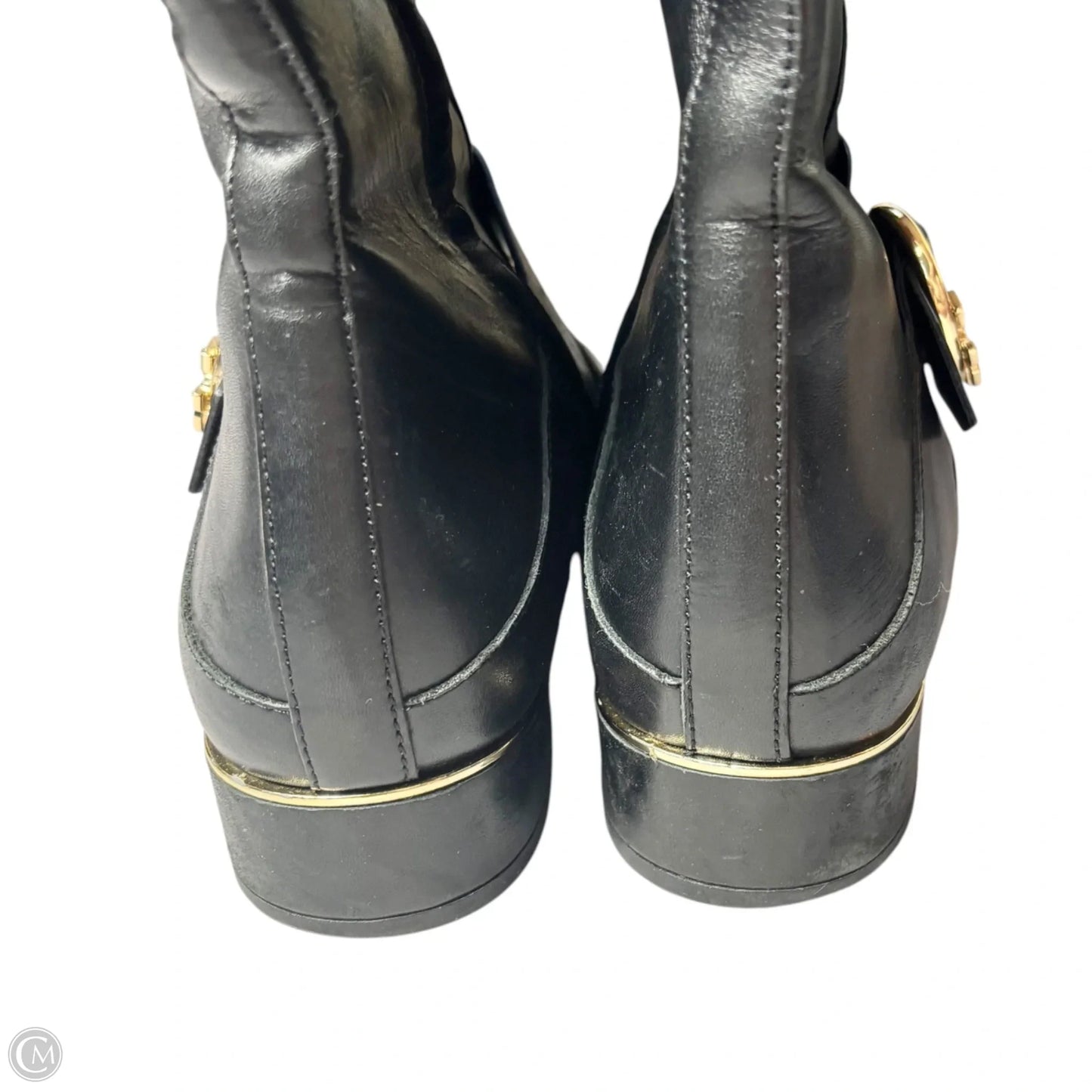 Boots Designer By Tory Burch In Black, Size: 10