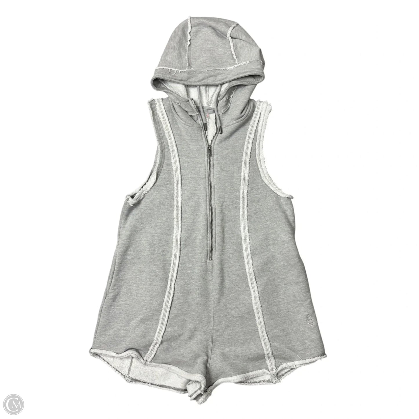Romper By Free People In Grey, Size: M