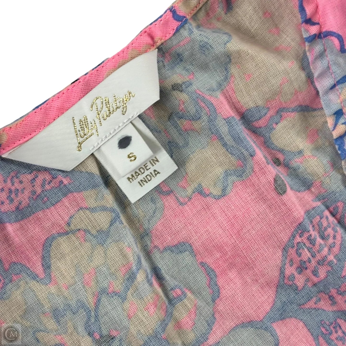 Dress Designer By Lilly Pulitzer In Pink & Purple, Size: S