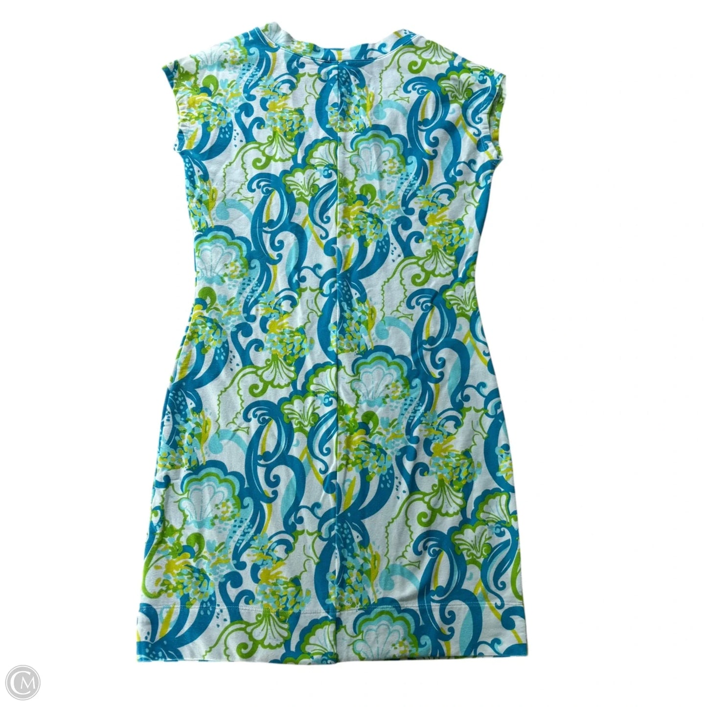 Dress Designer By Lilly Pulitzer In Blue & Yellow, Size: Xs