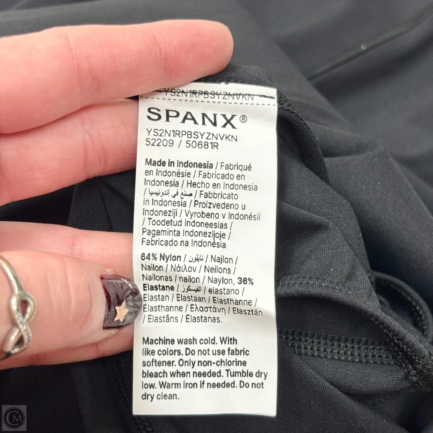 Dress Casual Short By Spanx In Black, Size: L