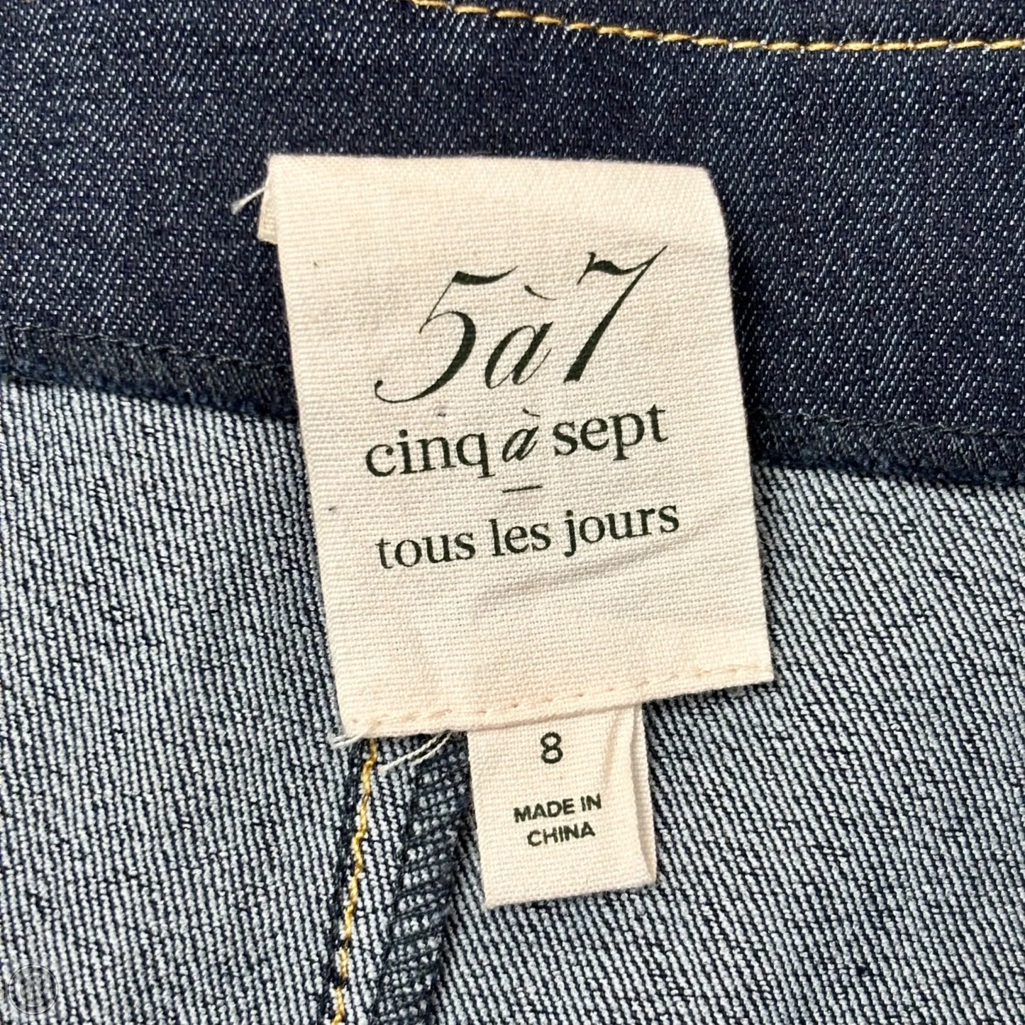 Shorts By 5 a 7 In Blue Denim, Size: 8