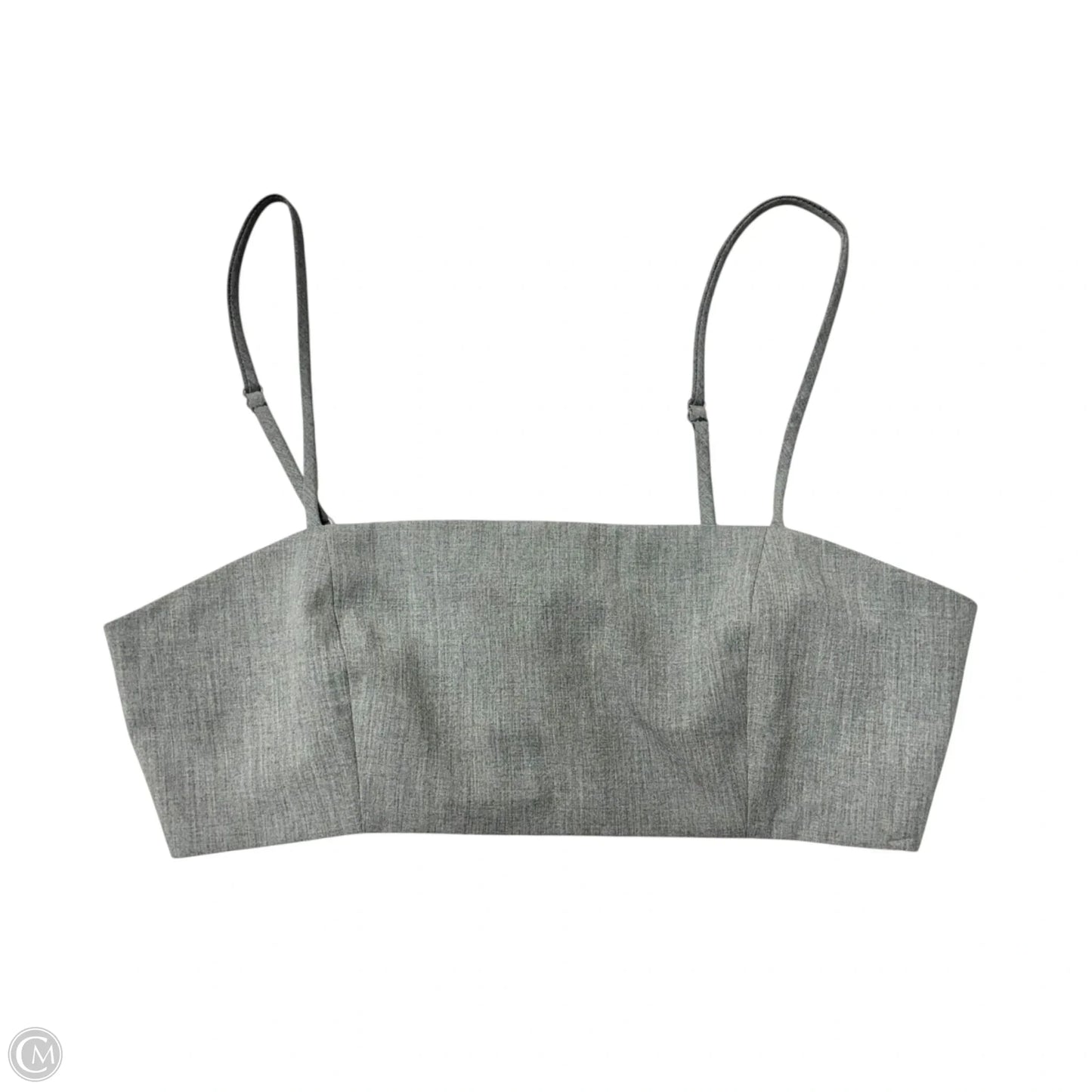 Top Short Sleeve By Staud In Grey, Size: M