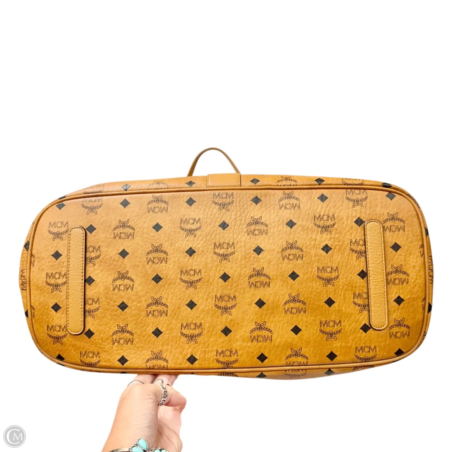 Tote Luxury Designer By Mcm, Size: Large