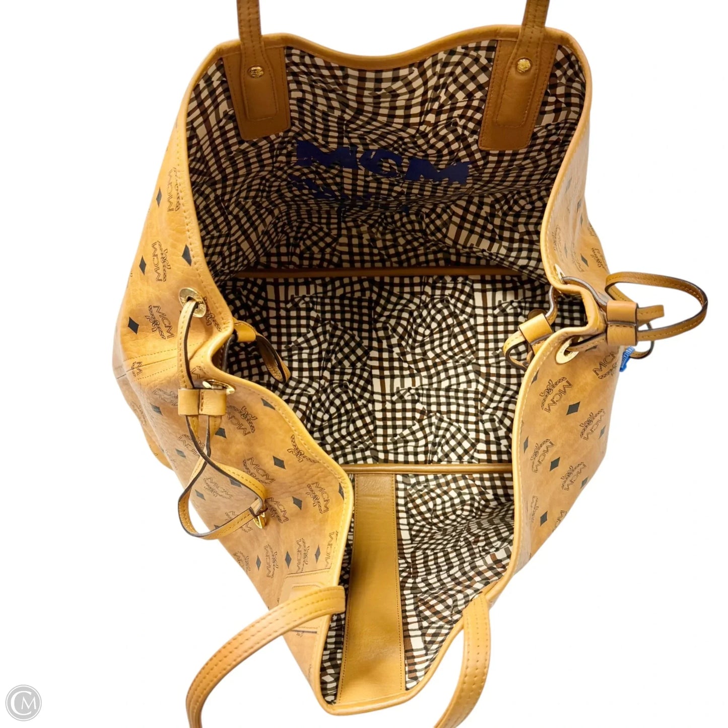 Tote Luxury Designer By Mcm, Size: Large