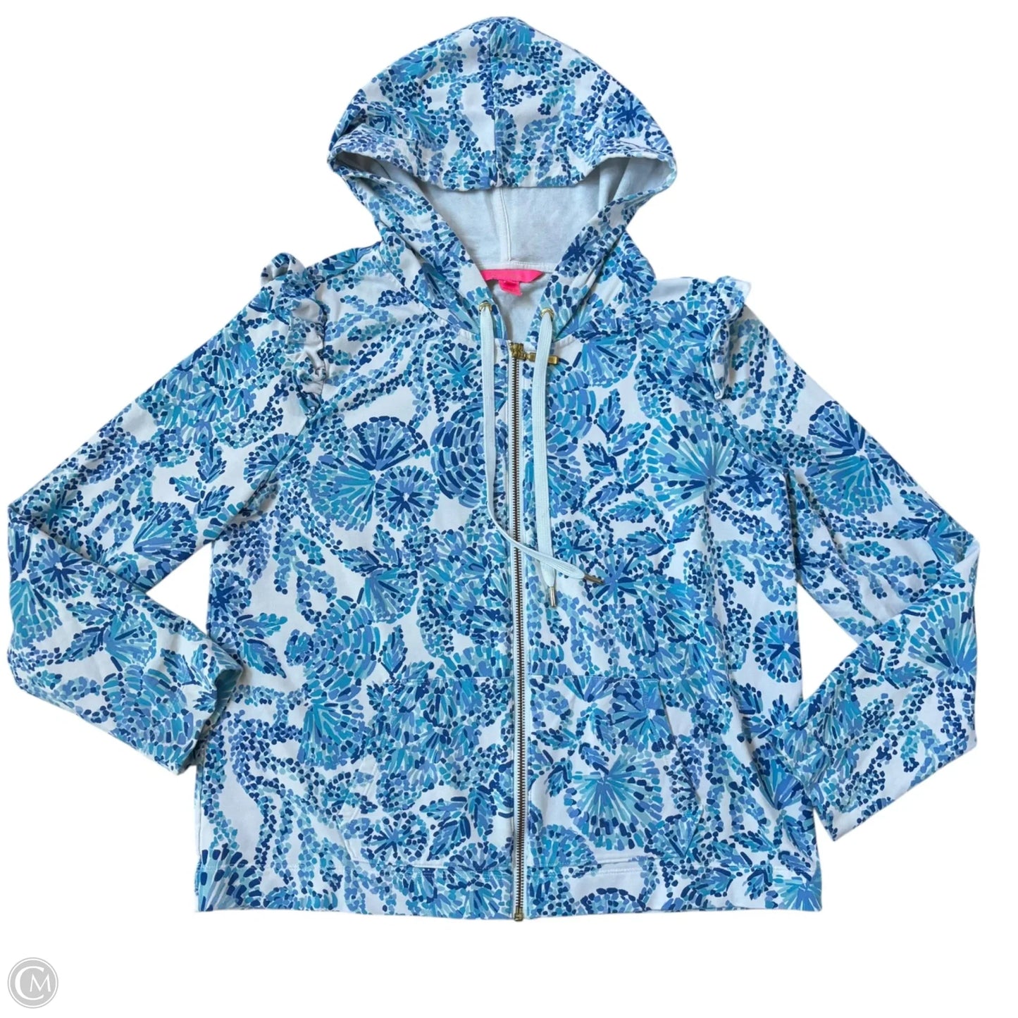 Jacket Designer By Lilly Pulitzer In Blue, Size: L